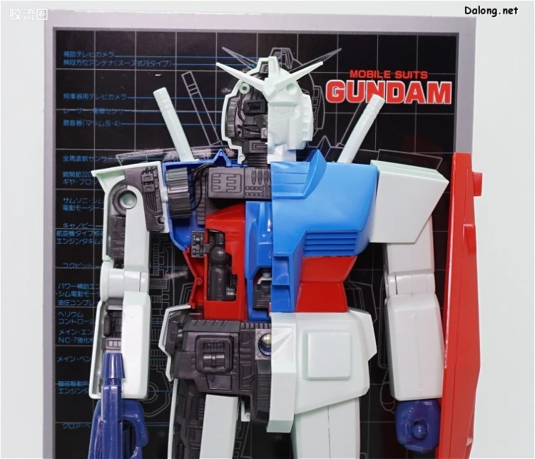 高达0079拼装模型 MECHANICS MODEL RX-78-2 高达 - 图片