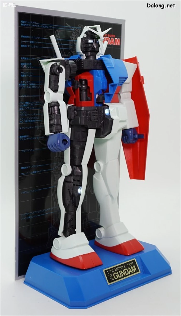 高达0079拼装模型 MECHANICS MODEL RX-78-2 高达 - 图片