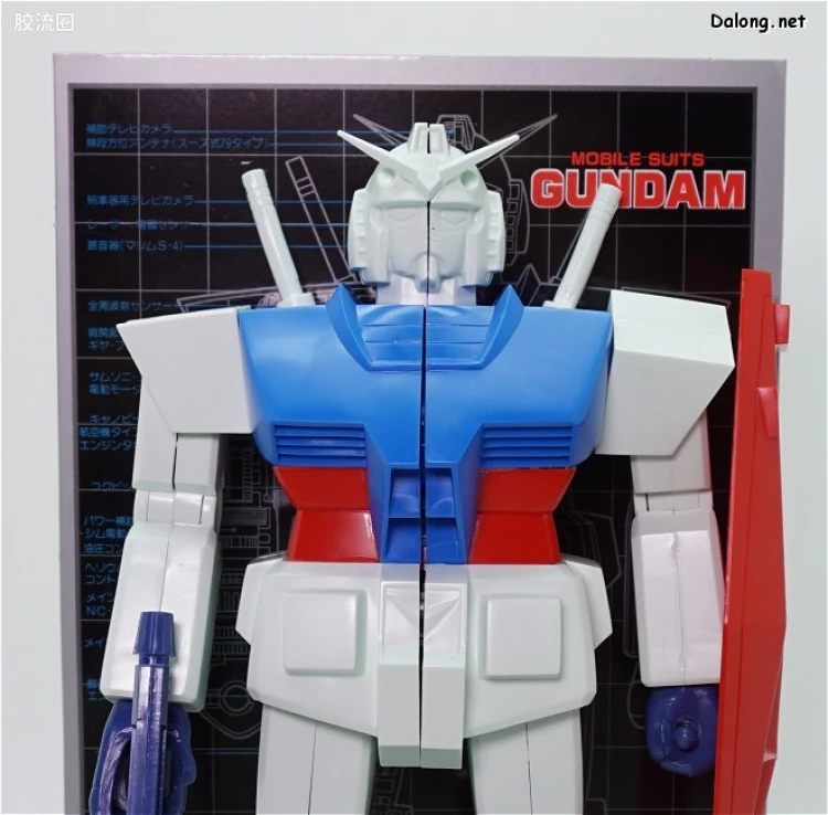高达0079拼装模型 MECHANICS MODEL RX-78-2 高达 - 图片