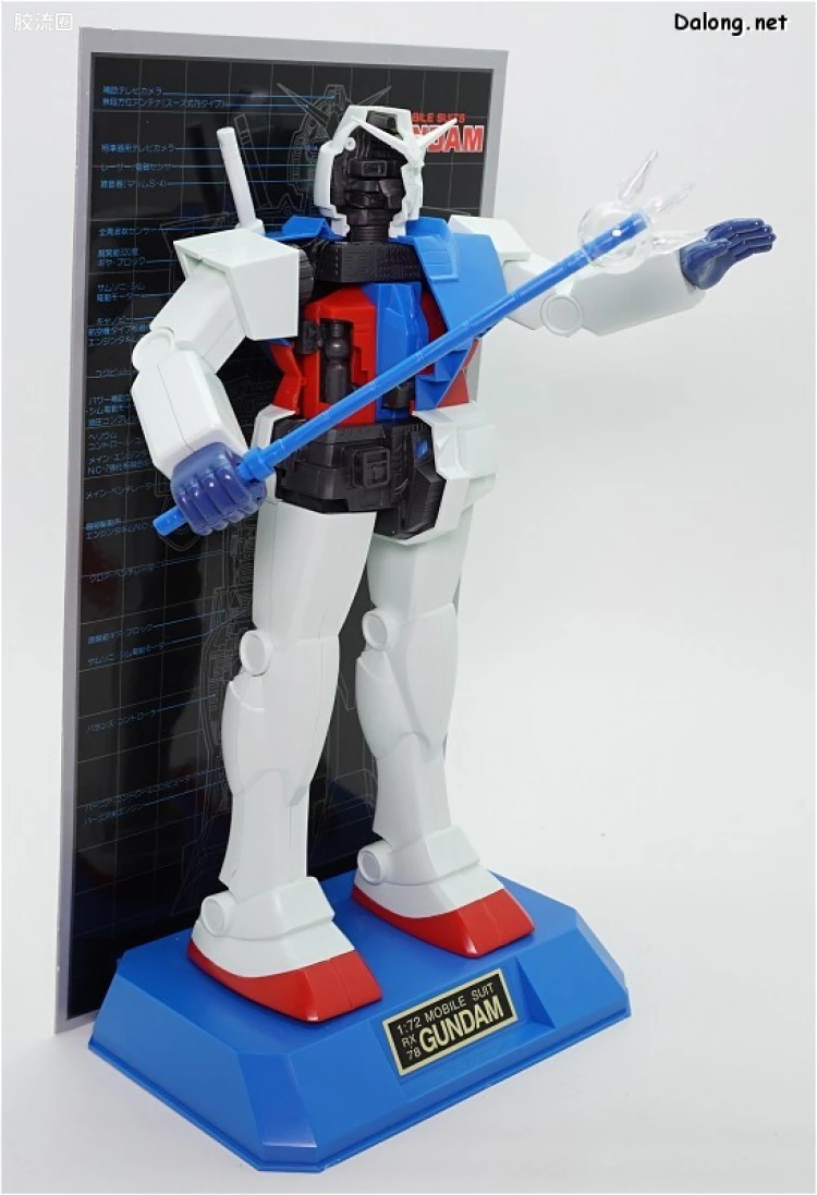 高达0079拼装模型 MECHANICS MODEL RX-78-2 高达 - 图片