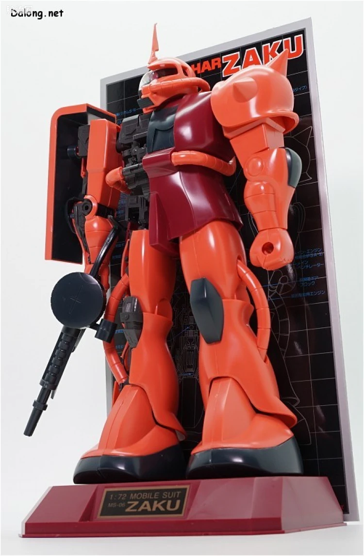 高达0079拼装模型 MECHANICS MODEL MS-06S 指挥官型扎古Ⅱ[夏亚·阿兹纳布尔专用机] - 图片