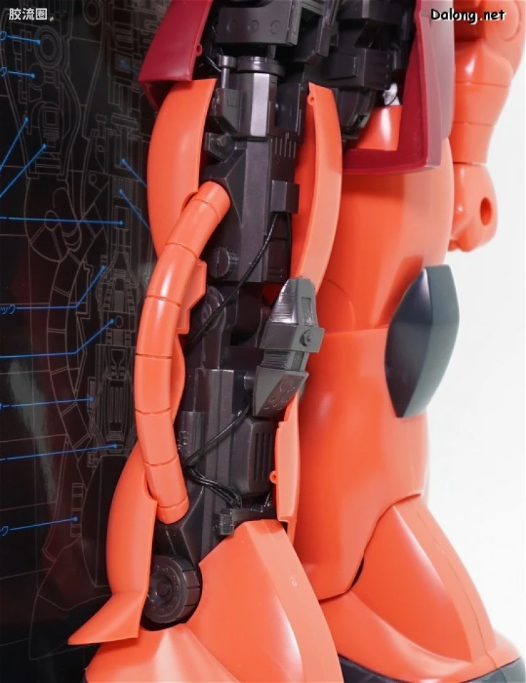高达0079拼装模型 MECHANICS MODEL MS-06S 指挥官型扎古Ⅱ[夏亚·阿兹纳布尔专用机] - 图片