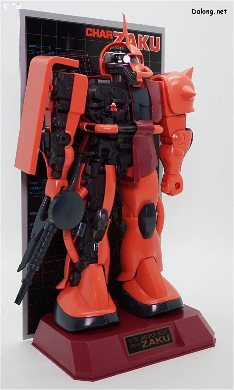 高达0079拼装模型 MECHANICS MODEL MS-06S 指挥官型扎古Ⅱ[夏亚·阿兹纳布尔专用机] - 图片