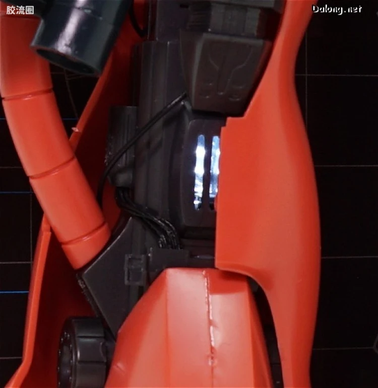 高达0079拼装模型 MECHANICS MODEL MS-06S 指挥官型扎古Ⅱ[夏亚·阿兹纳布尔专用机] - 图片