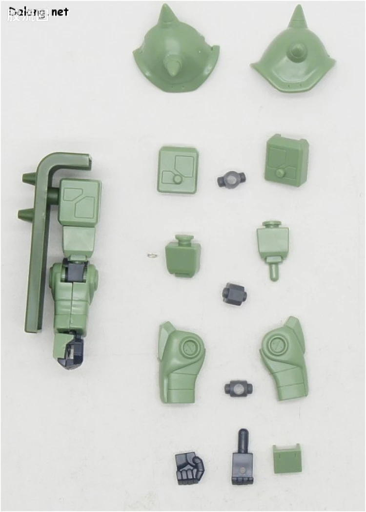 机动战士高达 第08MS小队拼装模型 HG 1/144 RX-79[G] 陆战型高达 VS MS-06J 陆战型扎古Ⅱ - 图片