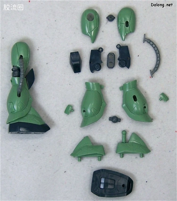 机动战士高达 第08MS小队拼装模型 HG 1/144 RX-79[G] 陆战型高达 VS MS-06J 陆战型扎古Ⅱ - 图片