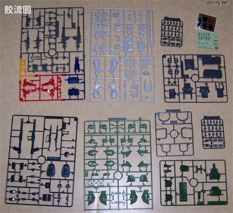 机动战士高达 第08MS小队拼装模型 HG 1/144 RX-79[G] 陆战型高达 VS MS-06J 陆战型扎古Ⅱ - 图片