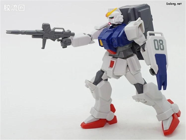 机动战士高达 第08MS小队拼装模型 HG 1/144 RX-79[G] 陆战型高达 VS MS-06J 陆战型扎古Ⅱ - 图片