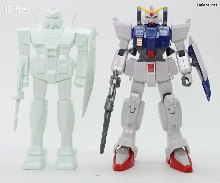 机动战士高达 第08MS小队拼装模型 HG 1/144 RX-79[G] 陆战型高达 VS MS-06J 陆战型扎古Ⅱ - 图片