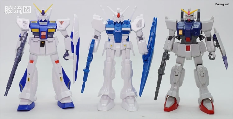 机动战士高达 第08MS小队拼装模型 HG 1/144 RX-79[G] 陆战型高达 VS MS-06J 陆战型扎古Ⅱ - 图片
