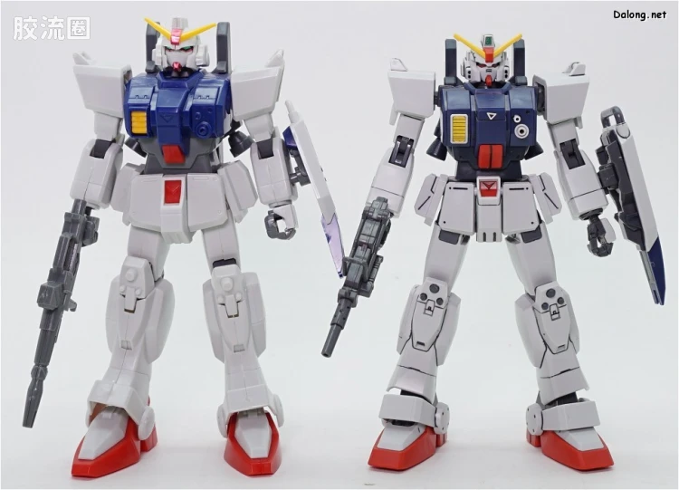 机动战士高达 第08MS小队拼装模型 HG 1/144 RX-79[G] 陆战型高达 VS MS-06J 陆战型扎古Ⅱ - 图片