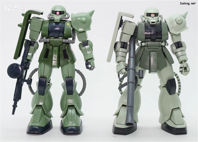 机动战士高达 第08MS小队拼装模型 HG 1/144 RX-79[G] 陆战型高达 VS MS-06J 陆战型扎古Ⅱ - 图片