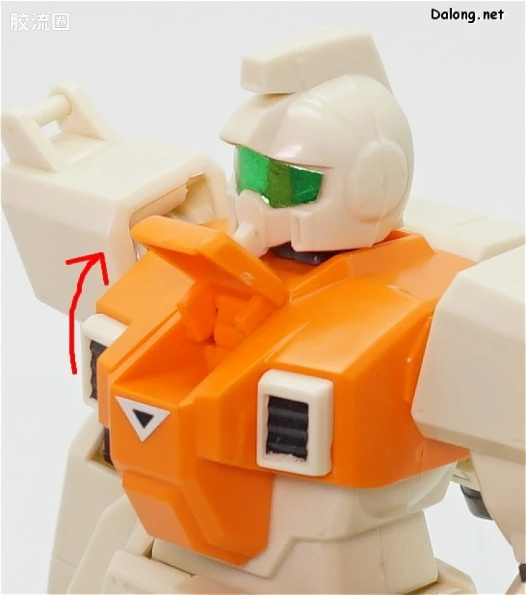机动战士高达 第08MS小队拼装模型 HG 1/144 RGM-79[G] 陆战型吉姆 - 图片