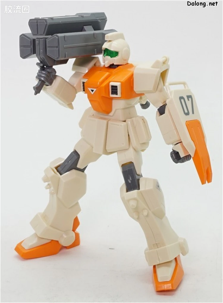 机动战士高达 第08MS小队拼装模型 HG 1/144 RGM-79[G] 陆战型吉姆 - 图片