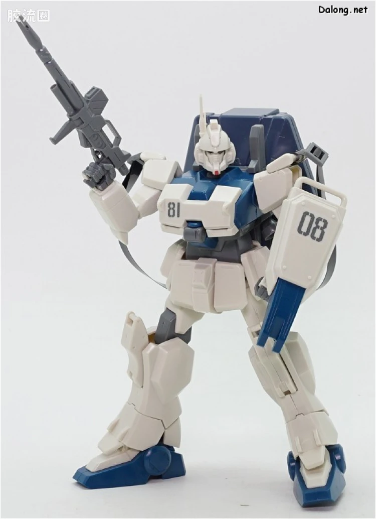 机动战士高达 第08MS小队拼装模型 HG 1/144 RX-79[G]Ez-8 高达Ez-8 - 图片