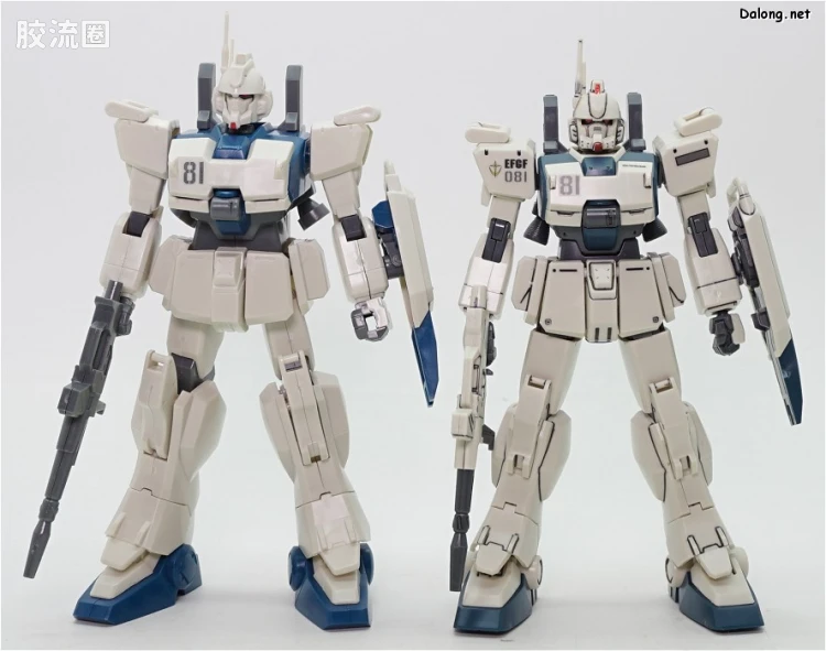 机动战士高达 第08MS小队拼装模型 HG 1/144 RX-79[G]Ez-8 高达Ez-8 - 图片