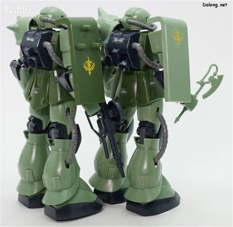 机动战士高达 第08MS小队拼装模型 HG 1/144 MS-06J 陆战型扎古Ⅱ - 图片