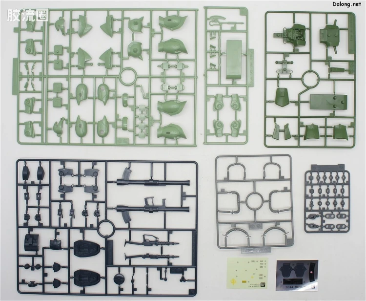 机动战士高达 第08MS小队拼装模型 HG 1/144 MS-06J 陆战型扎古Ⅱ - 图片