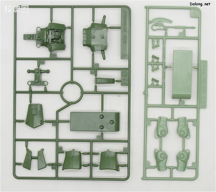 机动战士高达 第08MS小队拼装模型 HG 1/144 MS-06J 陆战型扎古Ⅱ - 图片