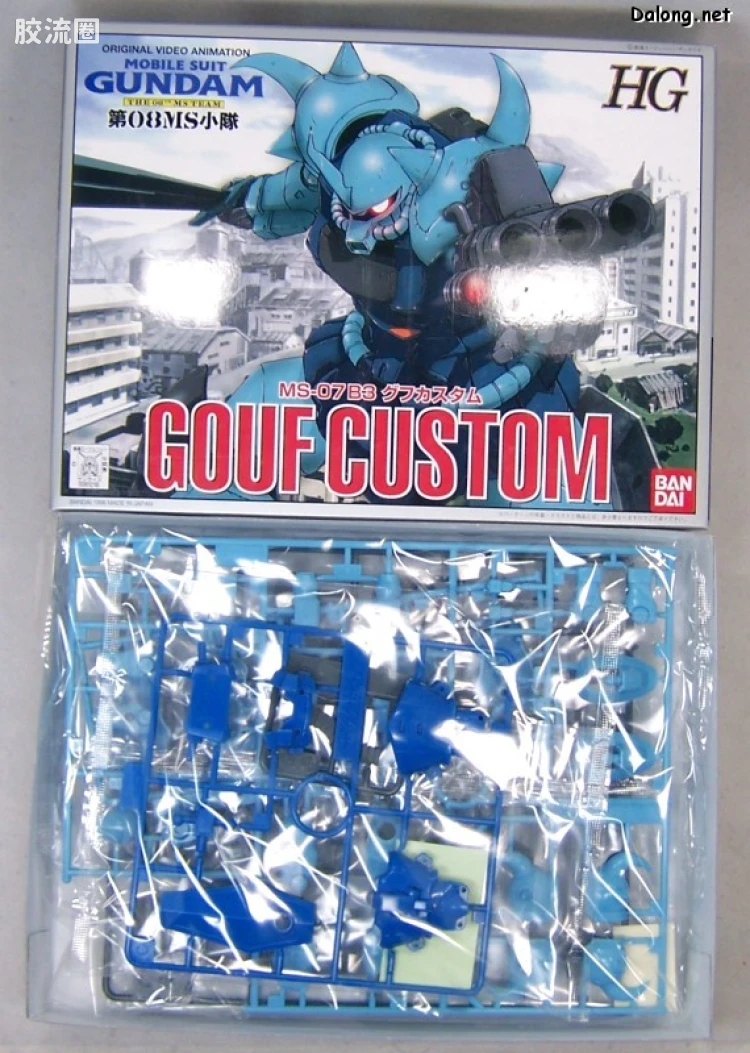 机动战士高达 第08MS小队拼装模型 HG 1/144 MS-07B-3 特装型老虎 - 图片
