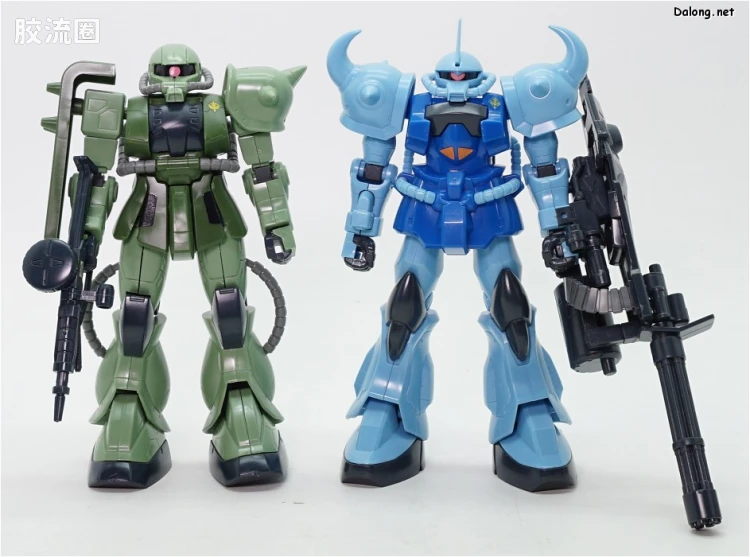 机动战士高达 第08MS小队拼装模型 HG 1/144 MS-07B-3 特装型老虎 - 图片