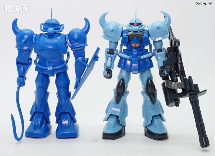 机动战士高达 第08MS小队拼装模型 HG 1/144 MS-07B-3 特装型老虎 - 图片