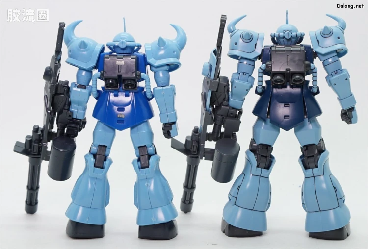 机动战士高达 第08MS小队拼装模型 HG 1/144 MS-07B-3 特装型老虎 - 图片