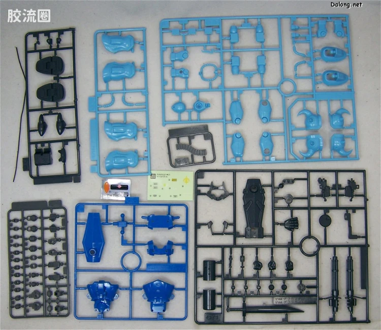 机动战士高达 第08MS小队拼装模型 HG 1/144 MS-07B-3 特装型老虎 - 图片