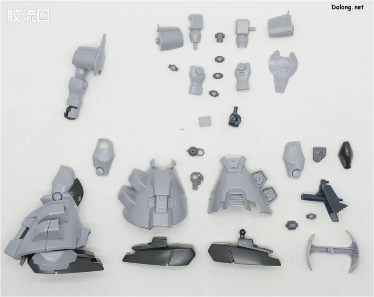 机动战士高达 第08MS小队拼装模型 HG 1/144 MS-07H-8 飞行试验型老虎 - 图片