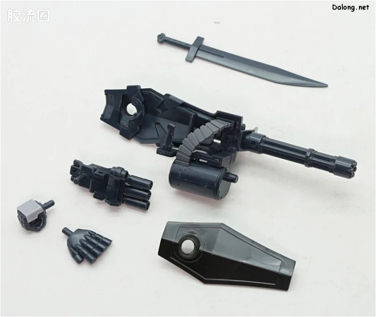 机动战士高达 第08MS小队拼装模型 HG 1/144 MS-07H-8 飞行试验型老虎 - 图片