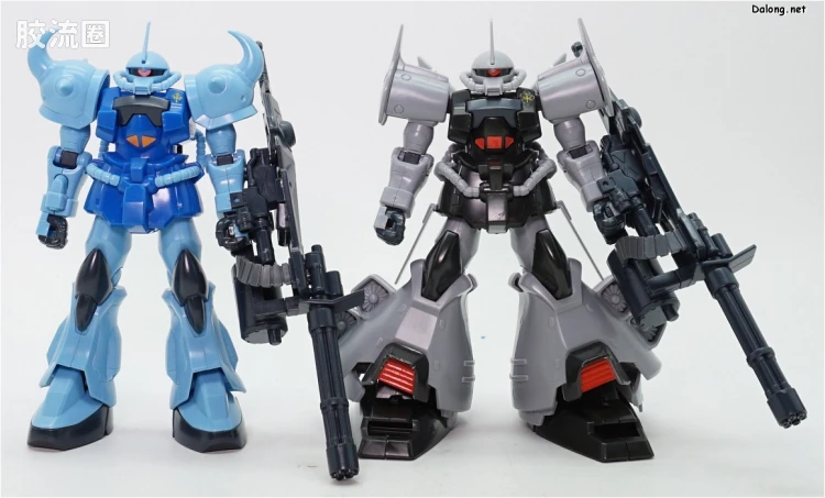 机动战士高达 第08MS小队拼装模型 HG 1/144 MS-07H-8 飞行试验型老虎 - 图片