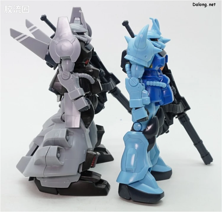 机动战士高达 第08MS小队拼装模型 HG 1/144 MS-07H-8 飞行试验型老虎 - 图片
