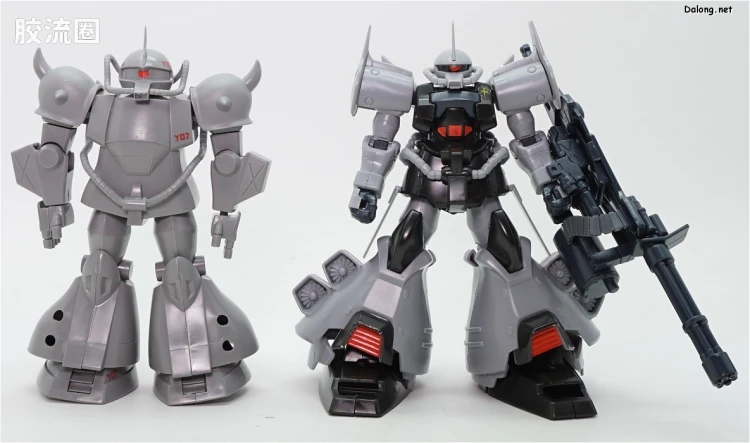机动战士高达 第08MS小队拼装模型 HG 1/144 MS-07H-8 飞行试验型老虎 - 图片