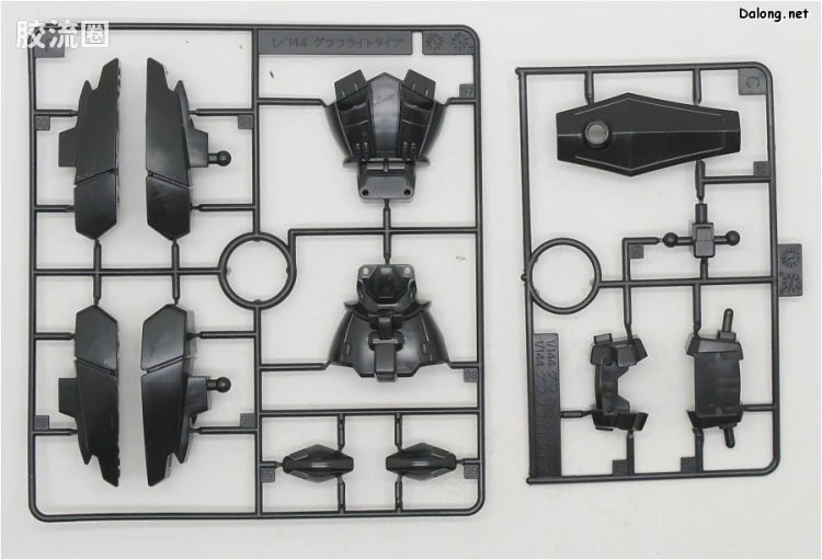 机动战士高达 第08MS小队拼装模型 HG 1/144 MS-07H-8 飞行试验型老虎 - 图片