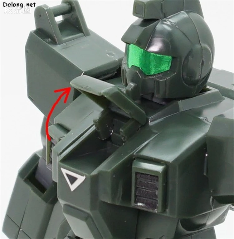 机动战士高达 第08MS小队拼装模型 HG 1/144 RGM-79[G] 狙击型吉姆 - 图片