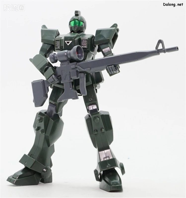 机动战士高达 第08MS小队拼装模型 HG 1/144 RGM-79[G] 狙击型吉姆 - 图片