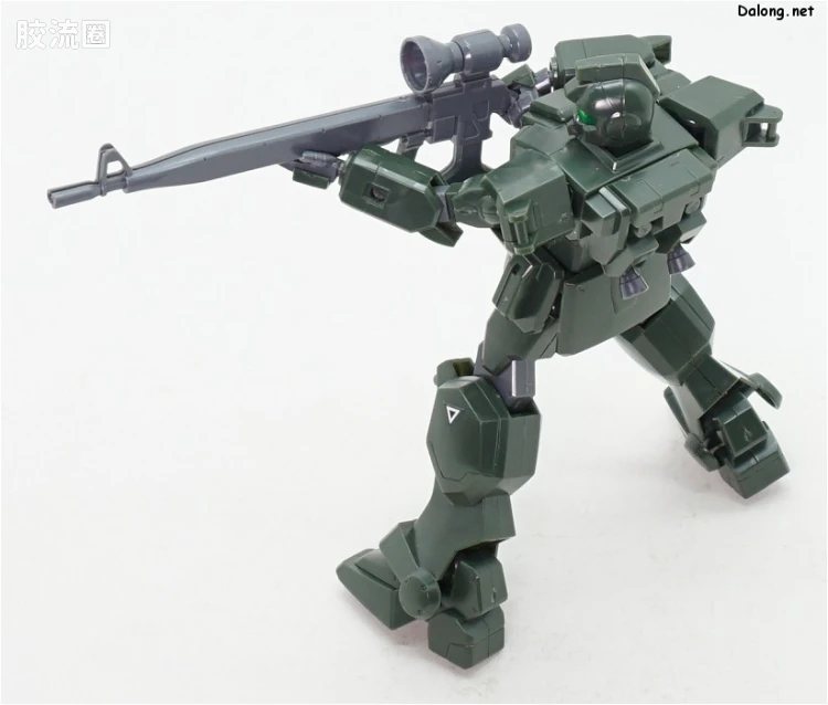 机动战士高达 第08MS小队拼装模型 HG 1/144 RGM-79[G] 狙击型吉姆 - 图片