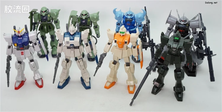 机动战士高达 第08MS小队拼装模型 HG 1/144 RGM-79[G] 狙击型吉姆 - 图片