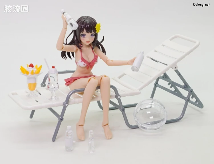 创彩少女庭园 课余配件 小圆心心念念的夏季休假套装 - 图片