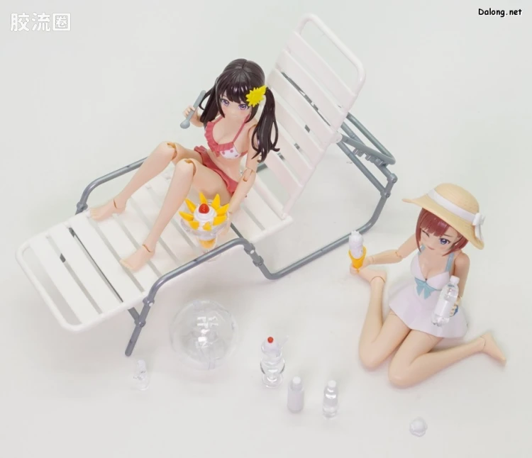 创彩少女庭园 课余配件 小圆心心念念的夏季休假套装 - 图片