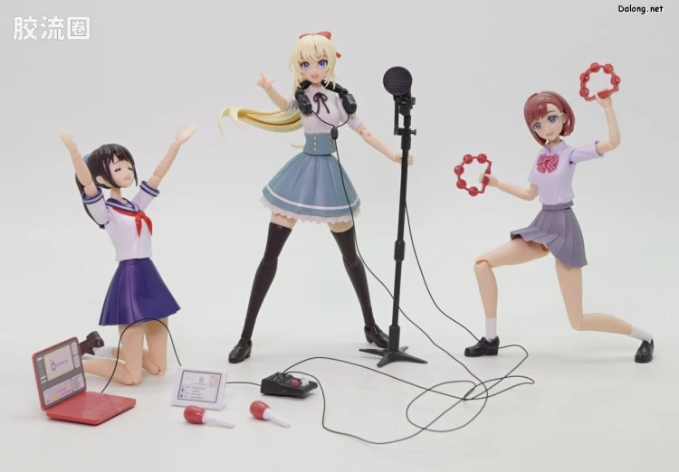 创彩少女庭园 课余配件 律花的卡拉OK&录音套装 - 图片