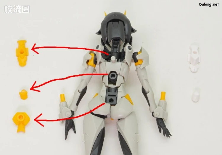 无限邂逅 配件 Metamorphose Unit Exarmor WHITE NURSE - 图片