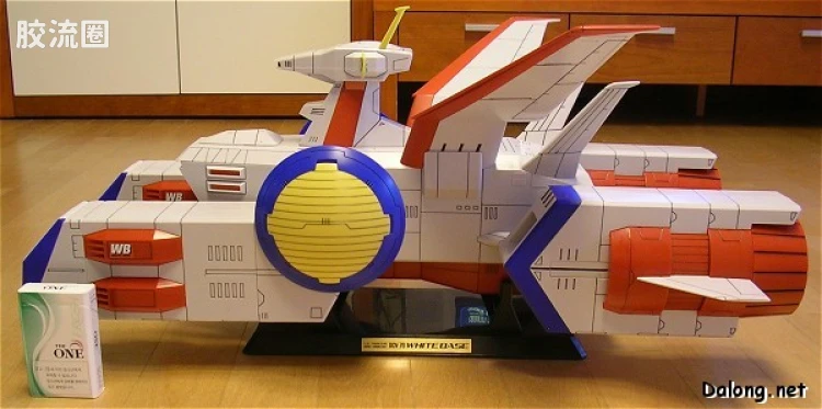Gundam Collection系列拼装模型 普通版 SCV-70 白色基地 - 图片