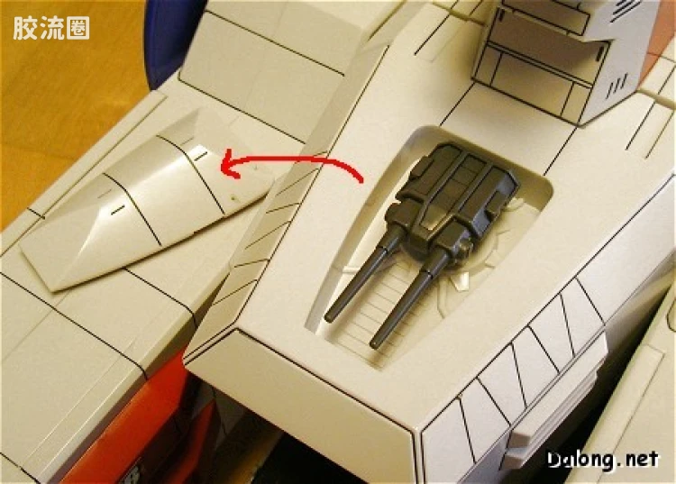Gundam Collection系列拼装模型 普通版 SCV-70 白色基地 - 图片