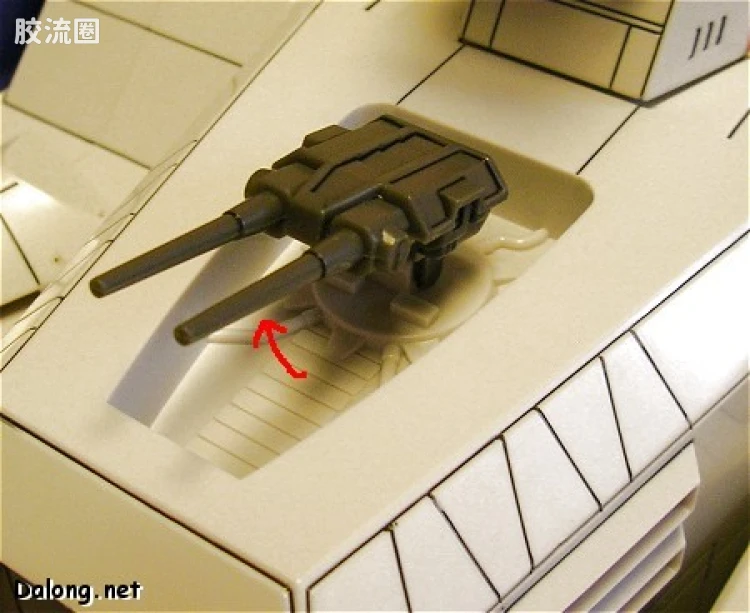 Gundam Collection系列拼装模型 普通版 SCV-70 白色基地 - 图片