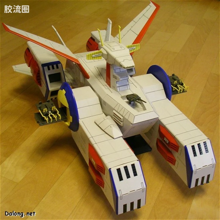 Gundam Collection系列拼装模型 普通版 SCV-70 白色基地 - 图片
