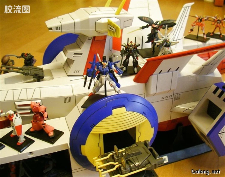 Gundam Collection系列拼装模型 普通版 SCV-70 白色基地 - 图片