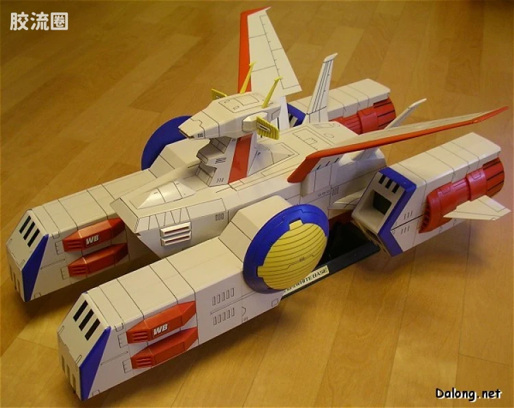 Gundam Collection系列拼装模型 普通版 SCV-70 白色基地 - 图片