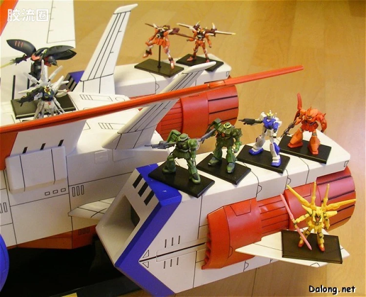 Gundam Collection系列拼装模型 普通版 SCV-70 白色基地 - 图片
