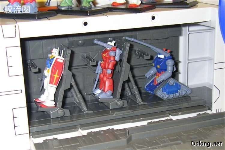 Gundam Collection系列拼装模型 普通版 SCV-70 白色基地 - 图片